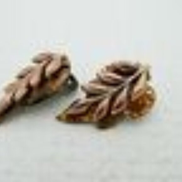 MATISSE Renoir Copper LAUREL Brown Enamel Set - Picture 4 of 7